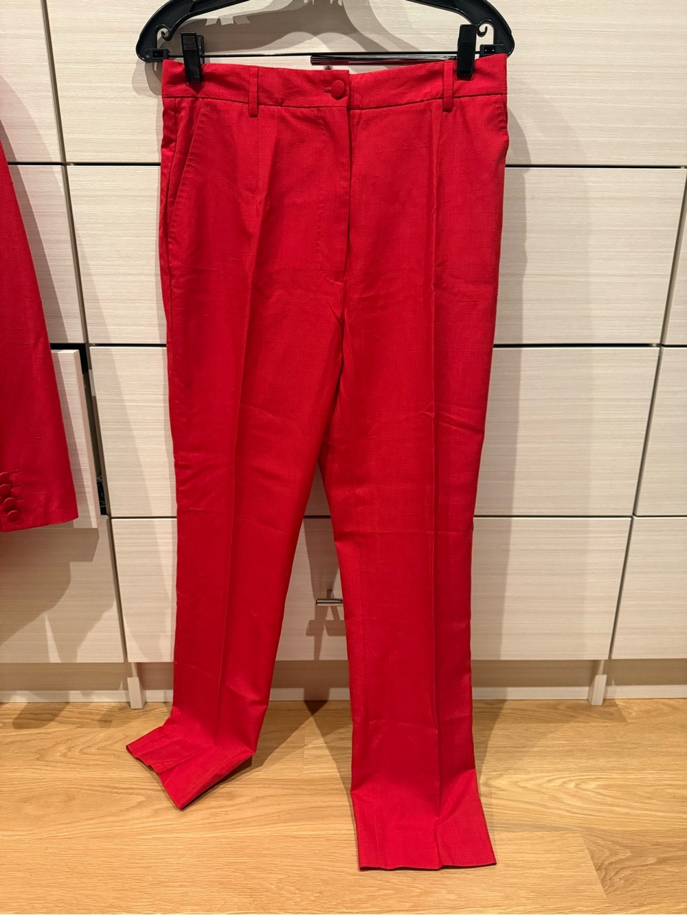 Vintage Red Dolce & Gabbana Dress Pants